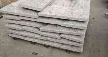 邯郸芝麻白蘑菇石，自然面