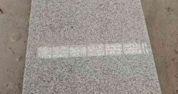 邯郸芝麻白光面毛板