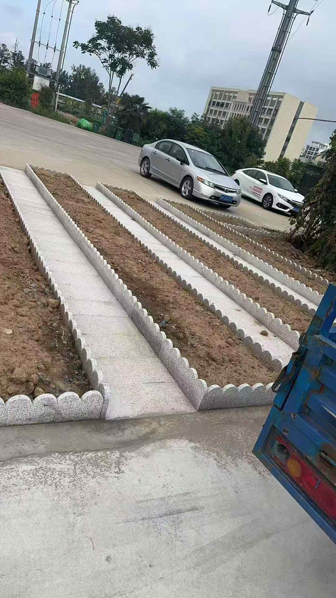 邯郸芝麻白花边石